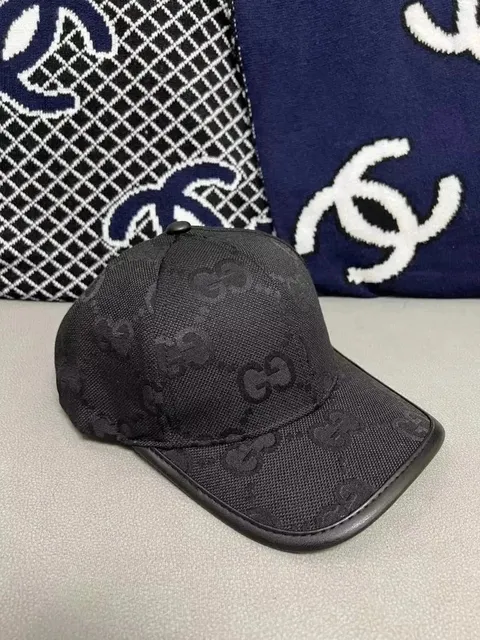Gucci GG Logo Cap Monogram Jacquard