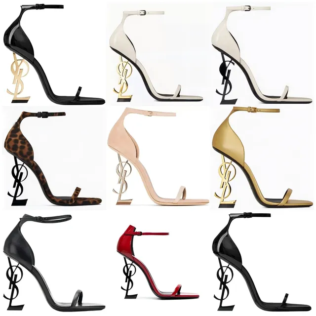 Saint Laurent Opyum Heel YSL Logo Heel
