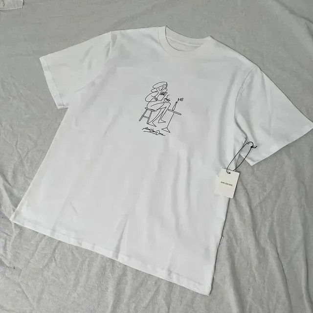 Aimé Leon Dore Graphic T-Shirt Line Art Print