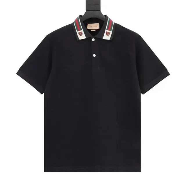 Gucci Polo Shirt Web Trim Collar