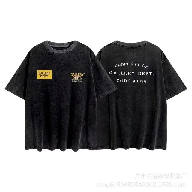 Oversized Tee Gallery Dept. Logo Print
