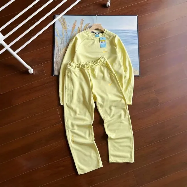Nike Tech Fleece Set Lemon Wash