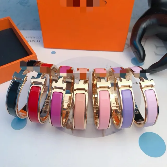 Hermès Clic H Bracelet Enamel