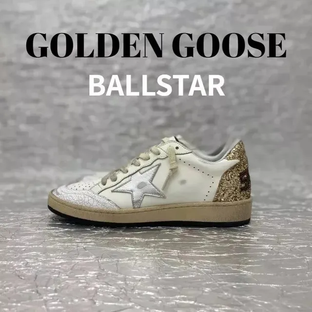 Golden Goose Ballstar Glitter Heel