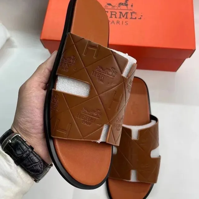 Hermès Oran Sandal H Logo Embossed