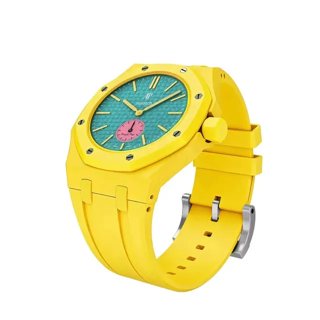 Audemars Piguet Royal Oak x Swatch Bioceramic Royal Pop