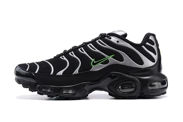 Nike Air Max Plus Black Silver Volt