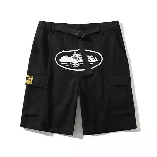 Hellstar Cargo Shorts Yacht Logo