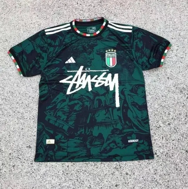 Adidas Italy Away Jersey Stüssy Collaboration