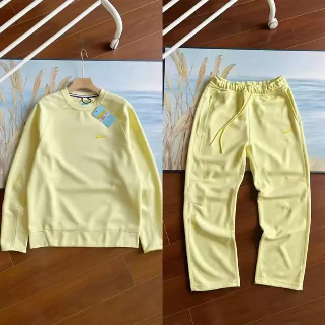 Nike Tech Fleece Set Lemon Yellow