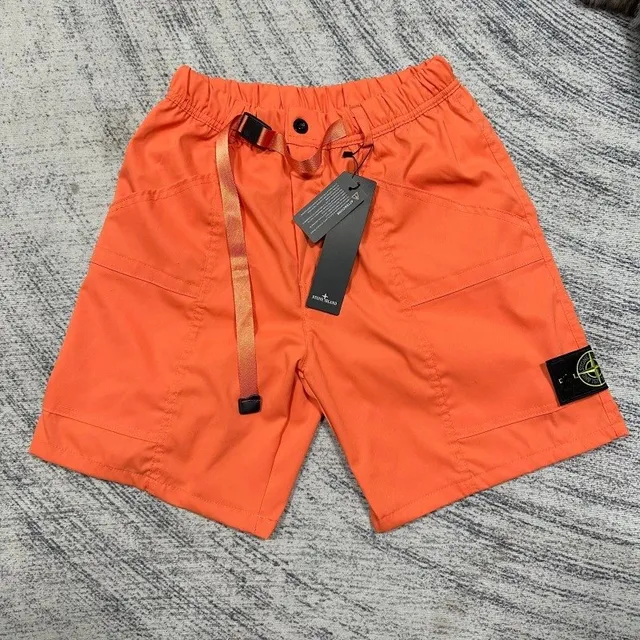 Stone Island Cargo Shorts Reflective Tape Detail