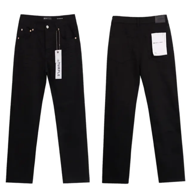 Purple Brand Slim Fit Jeans Solid Black