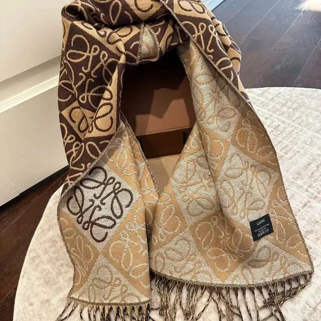 Loewe Logo Scarf Anagram Print