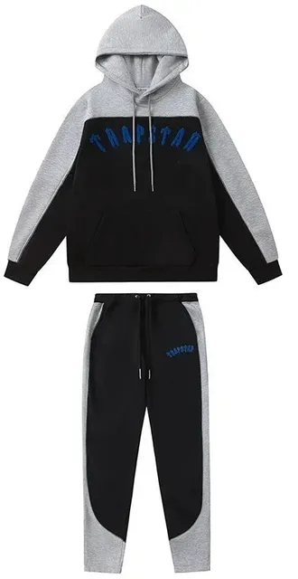 Trapstar Hoodie and Joggers Set Color-Block