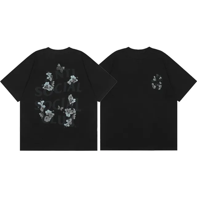 Anti Social Social Club Graphic Tee Floral Print