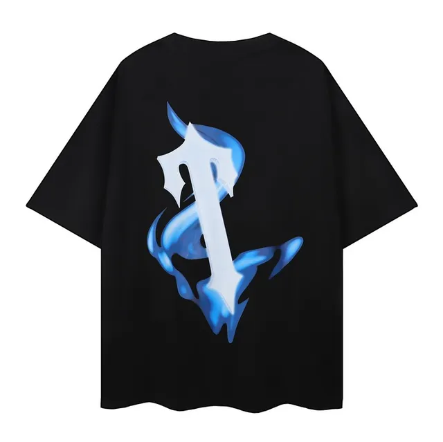 Travis Scott Graphic Tee Flame Logo