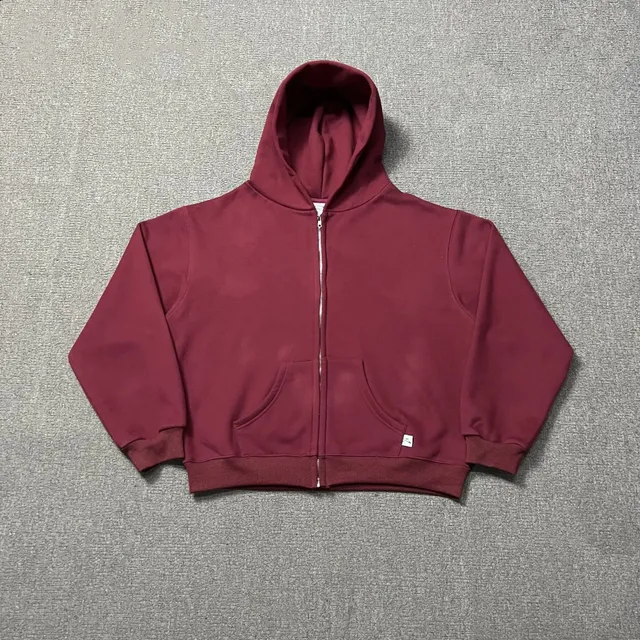 Akimbo Club Zip-Up Hoodie Solid