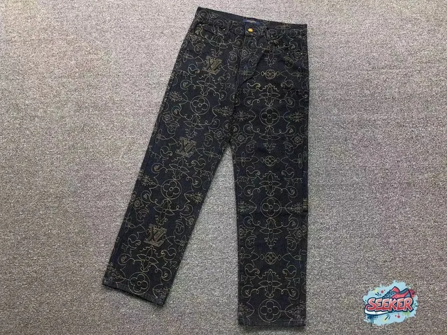 Louis Vuitton Monogram Denim Jeans