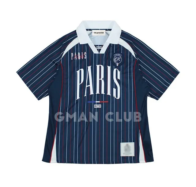 Paris Saint-Germain Jersey KITH x PSG Striped