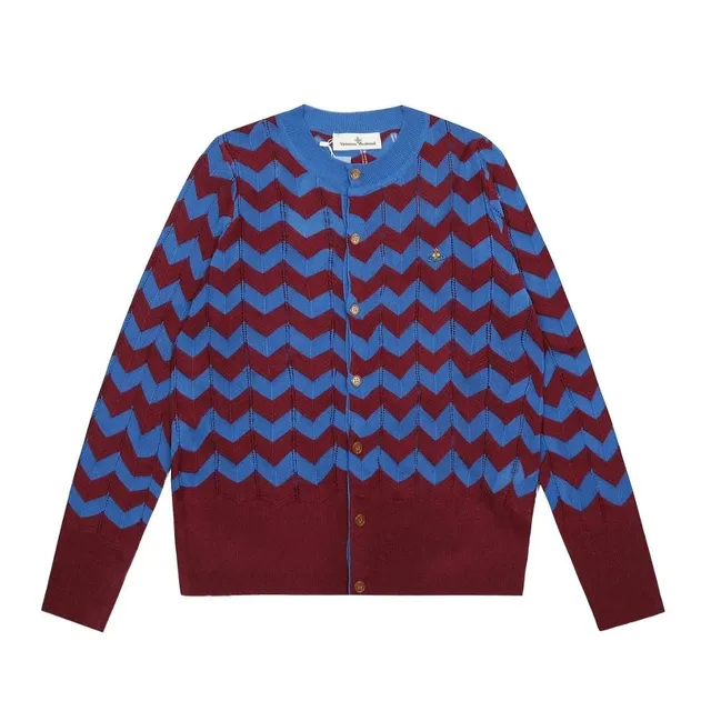 Vivienne Westwood Cardigan Chevron Knit