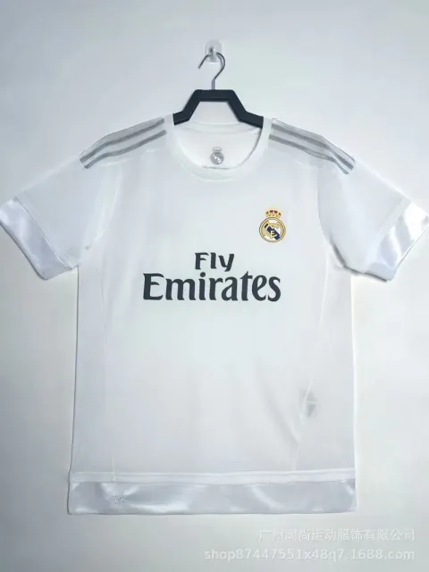 Adidas Real Madrid Home Jersey Fly Emirates