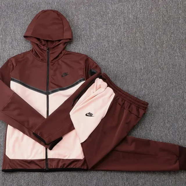 Nike Tech Fleece Hoodie and Joggers Colorblock