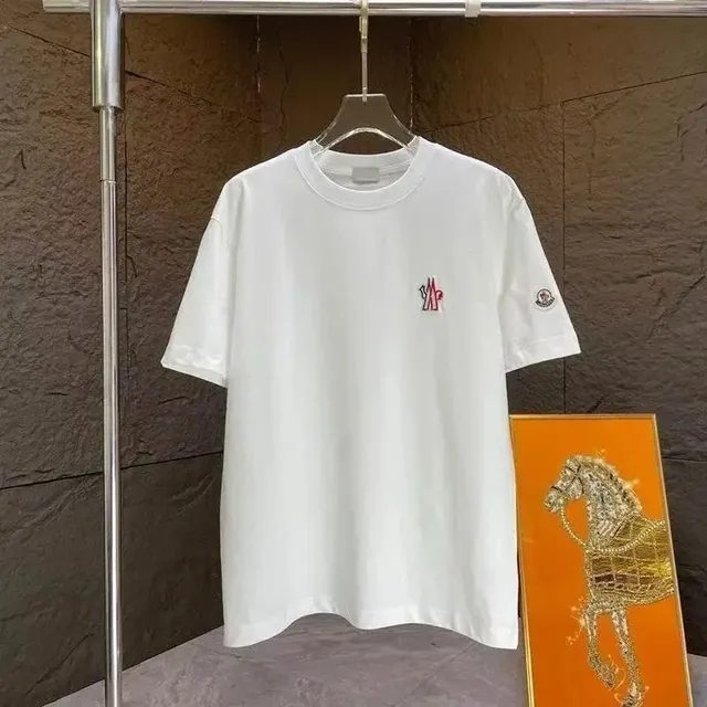 Moncler Logo T-Shirt Embroidered Logo