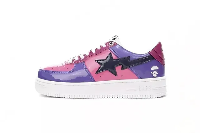 Bape Sta Glossy Pink Purple