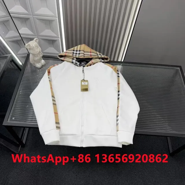 Burberry Zip-Up Hoodie