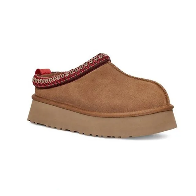 UGG Platform Slipper Woven Trim
