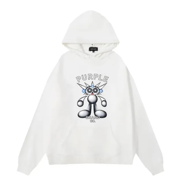 Hoodie Purple Brand Graphic