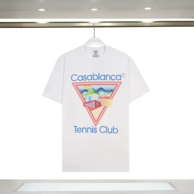 Casablanca Tennis Club Tee Mountain Graphic