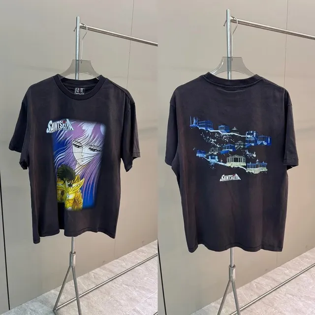 Saint Seiya Graphic Tee Anime Print