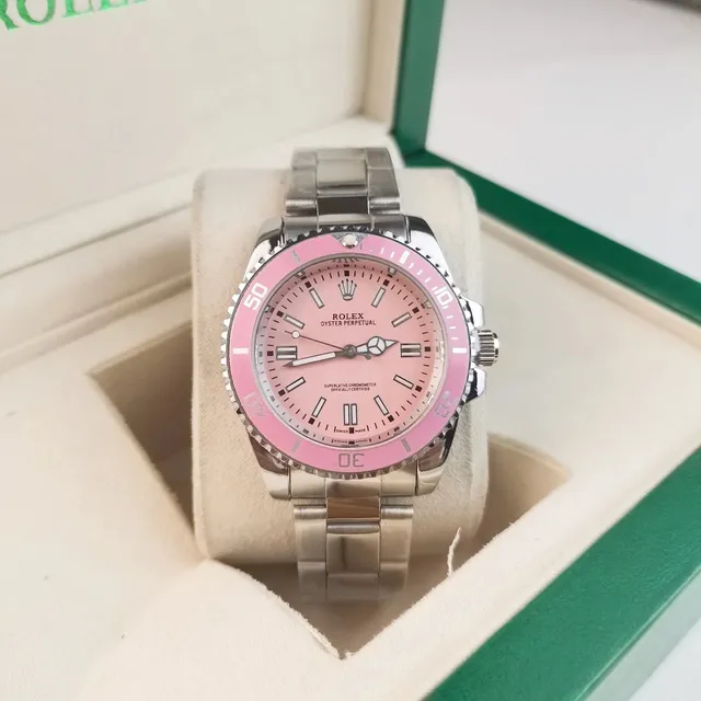 Rolex Oyster Perpetual Submariner Pink Dial with Pink Bezel