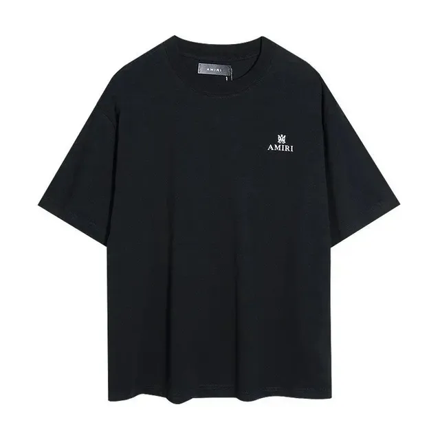 Amiri Logo Tee Embroidered Logo