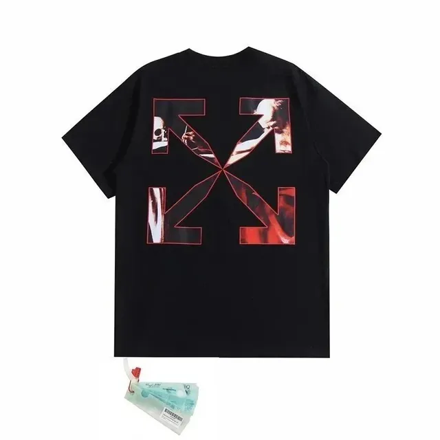 Off-White Arrow Graphic Tee Skull Print