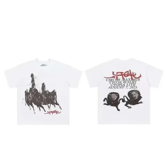 Sp5der Graphic Tee Circus Maximus Utopia Live