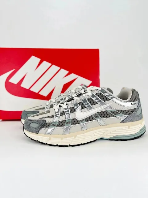 Nike P-6000 Grey Green