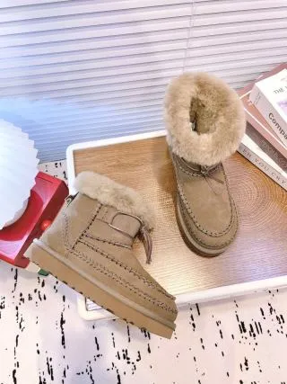 Shearling-Lined Boot Chunky Sole
