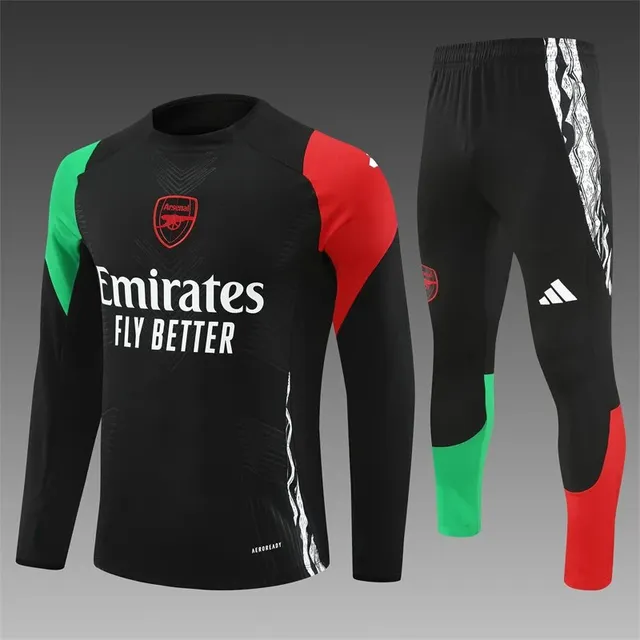 Adidas Arsenal Training Set Black Red Green