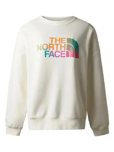 The North Face Crewneck Sweatshirt Rainbow Logo