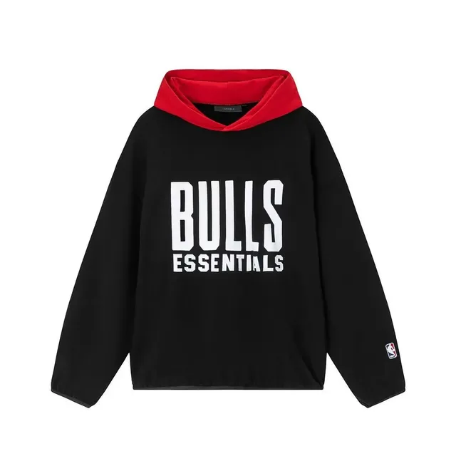Fear of God Essentials × NBA Hooded Sweatshirt Bulls Essentials