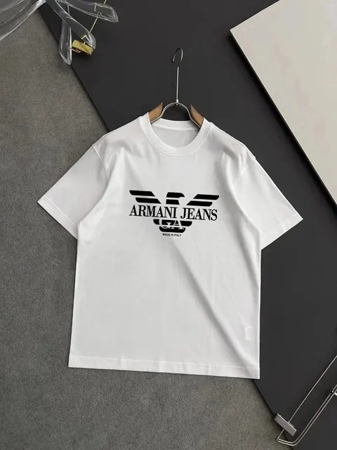 Armani Jeans Logo Tee Eagle Print