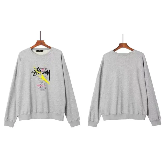 Stüssy Crewneck Sweatshirt Paint Splatter Logo
