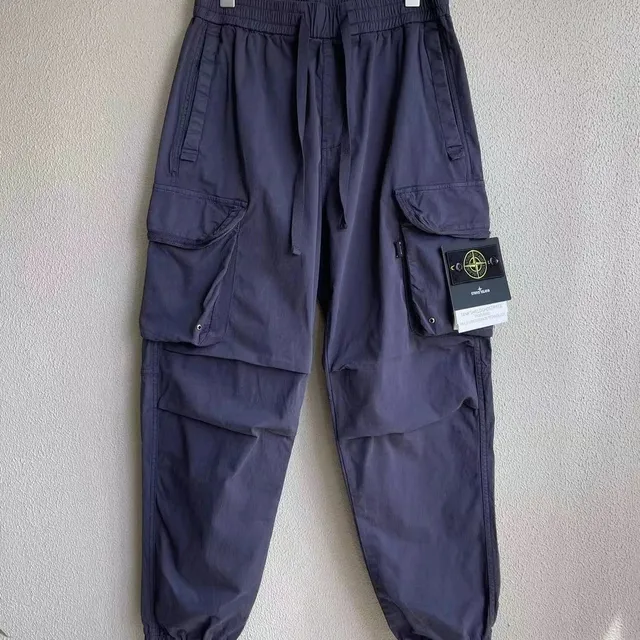 Stone Island Cargo Pants Ghost Stripe