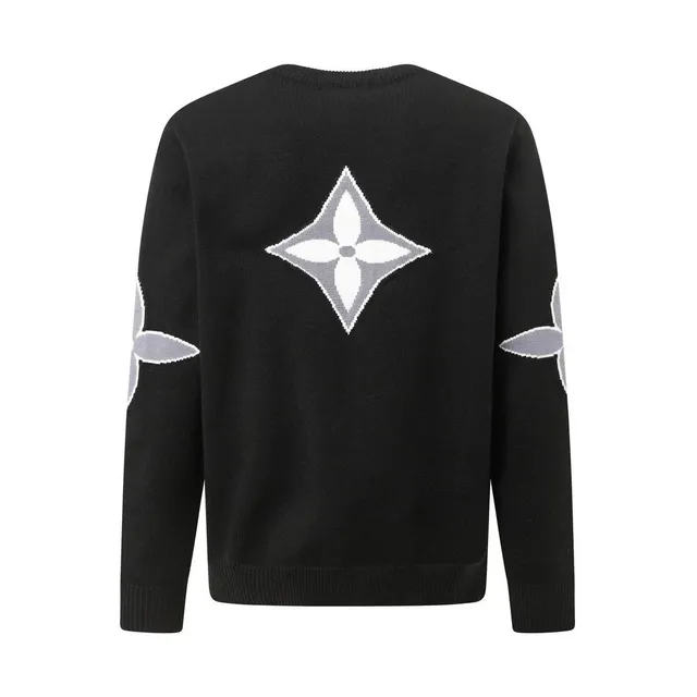 Louis Vuitton Knit Sweater Monogram Flower Intarsia