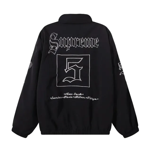 Supreme Coaches Jacket Embroidered Logo