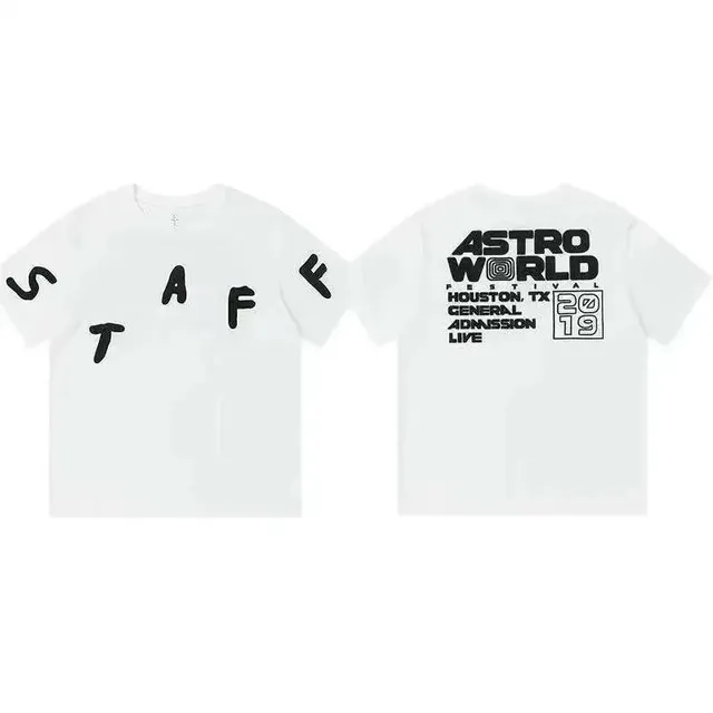 Travis Scott Staff Tee Astro World Festival