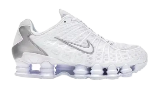 Nike Shox TL White Silver