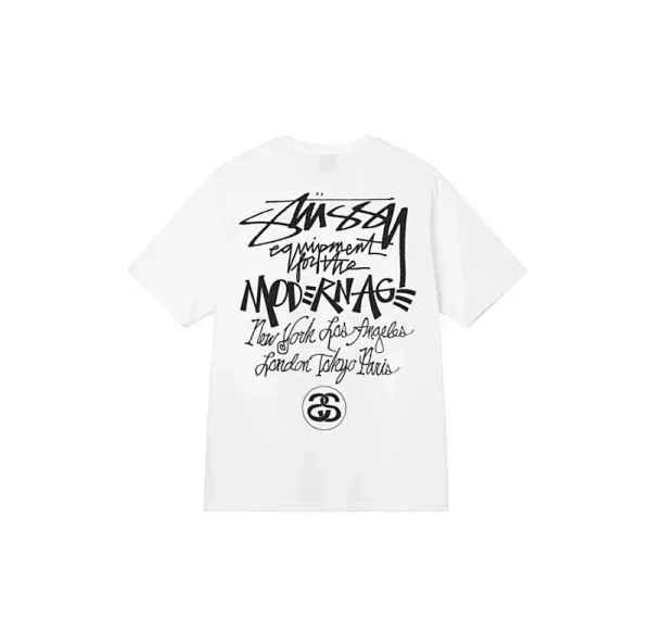 Stüssy Graphic Tee Modern Age Print